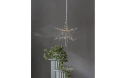 Star Trading Lizzy Julstjärna 3D 47cm Silver* Visa Alla Julstjärnor|Julstjärnor Med Sladd