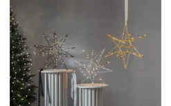 Star Trading Lizzy Julstjärna 3D 47cm Silver* Visa Alla Julstjärnor|Julstjärnor Med Sladd
