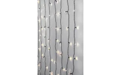 Ljusgardin Crispy Ice White 1,3x1,3m 80LED IP44