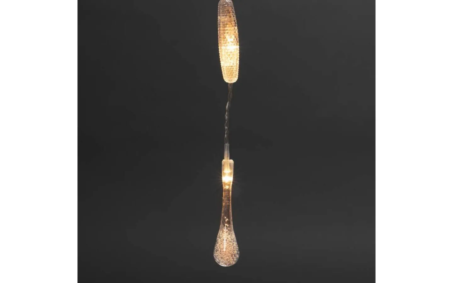 Ljusgardiner Och Istappsslingor<Konstsmide Ljusgardin Drops 200x200cm Amber IP44