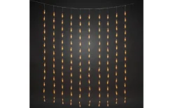 Ljusgardin Drops 140x120cm Amber IP44