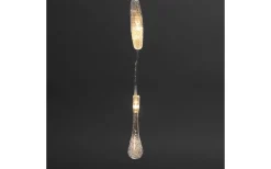 Konstsmide Ljusgardin Drops 2x2m Varmvit IP44* Julpynt Utomhus