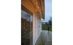 Ljusgardin Golden Warm White 1,3x1,3m 80LED IP44