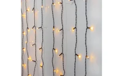 Ljusgardin Golden Warm White 1,3x1,3m 80LED IP44