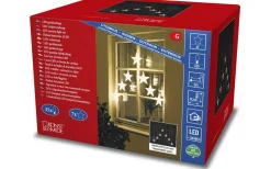 Julpynt Utomhus<Konstsmide Ljusgardin Med Stjärnor 76cm Varmvit IP44