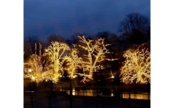 Star Trading Ljusgardin System LED 1x4m Varmvit Svart Kabel* System Led Startrading