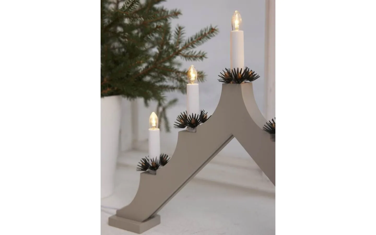 Tillbehör Till Adventsljusstakar<Star Trading Ljusmanschett Guldkottar 7-pack