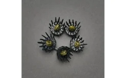 Ljusmanschett Kottar Guld 7-pack