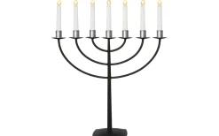 Star Trading Ljusmanschett Metallhylsa Borstad Stål 7-pack* Tillbehör Till Adventsljusstakar