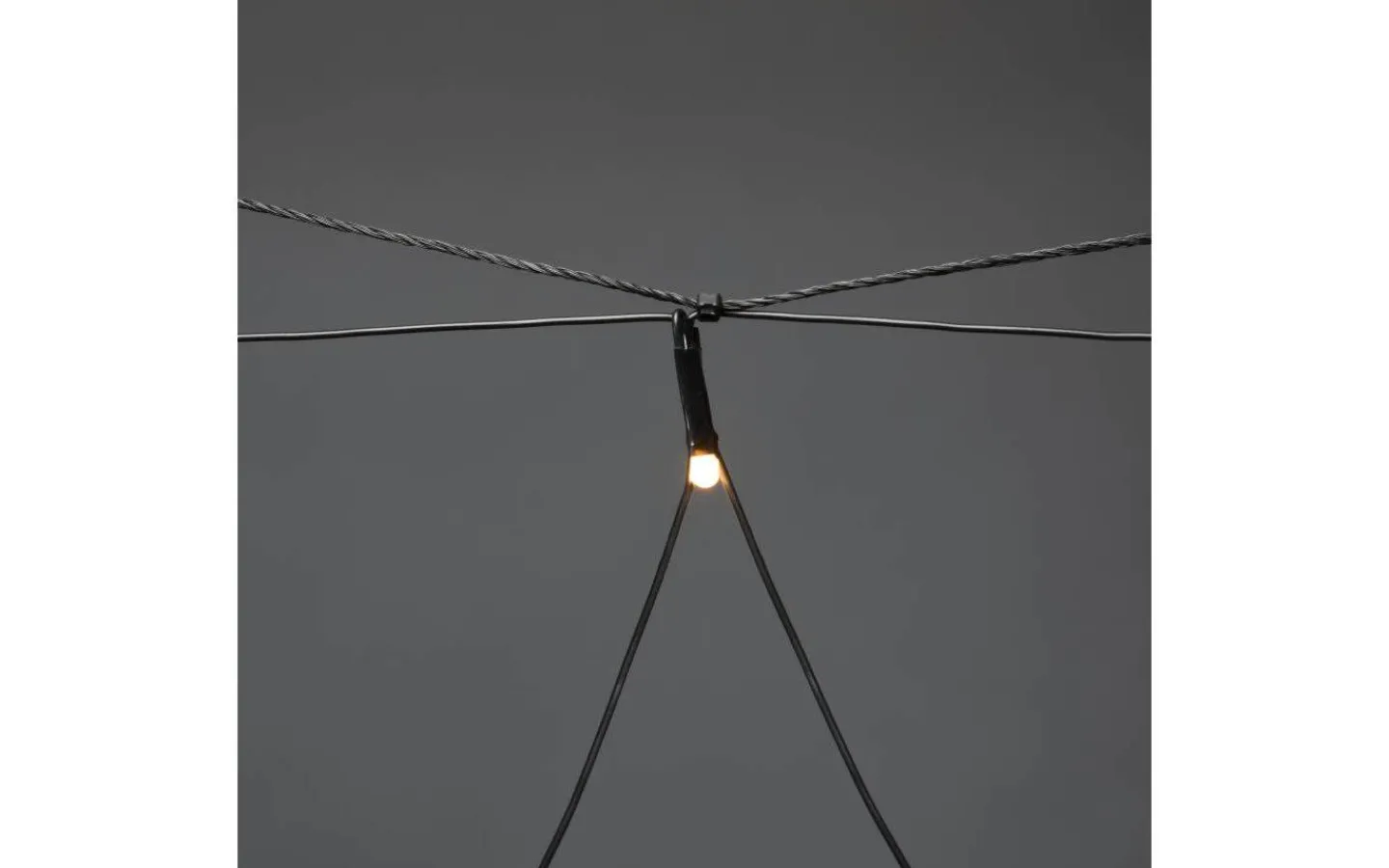 Konstsmide Ljusnät 2x2m Frostad Amber IP44* Ljusnät