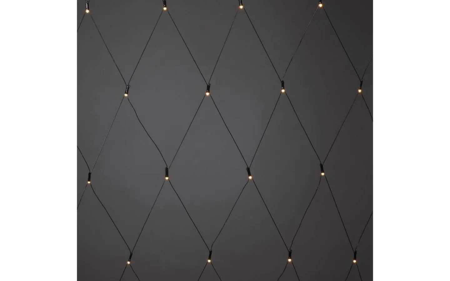 Ljusnät<Konstsmide Ljusnät 3x3m Frostad Amber IP44