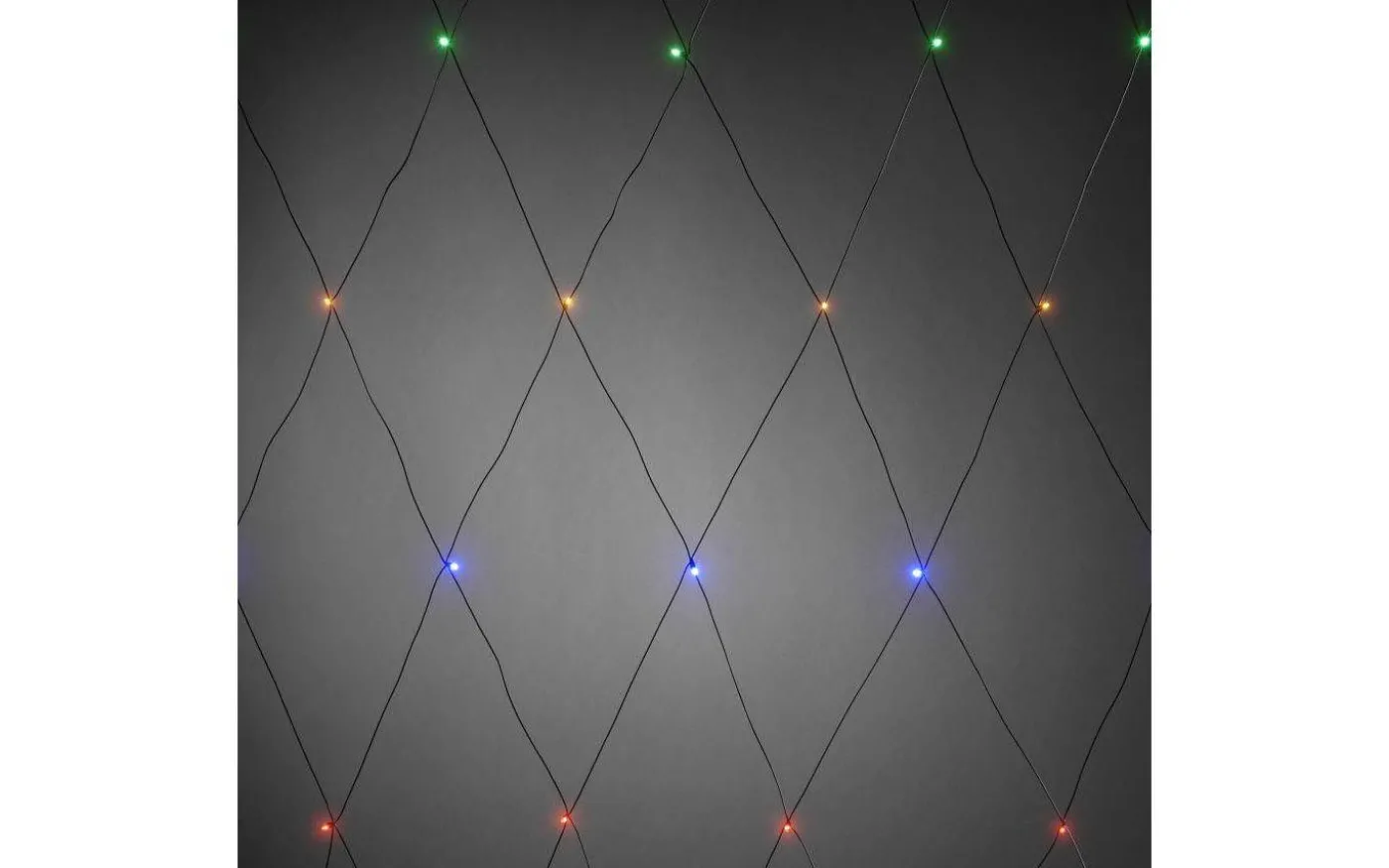 Ljusnät 2x2m Multifärg IP44