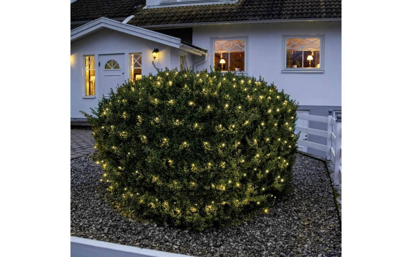 Ljusnät Crispy Ice White 2x2m 160LED IP44