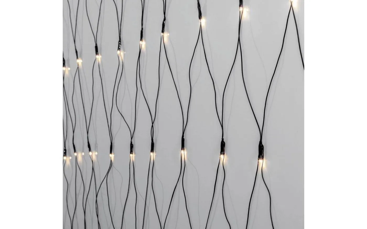 Ljusnät Crispy Ice White 2x2m 160LED IP44