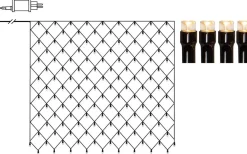 Star Trading Ljusnät Shiny Warmwhite 3x3m 200LED IP44* Ljusnät|Shiny Warm White Ljusslingor (2700K)