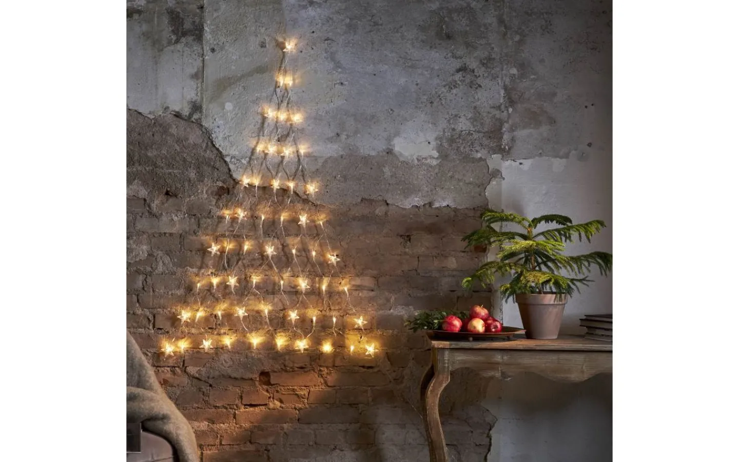 Ljusnät|Julpynt Utomhus<Star Trading Ljusnät Stjärna 120cm Varmvit