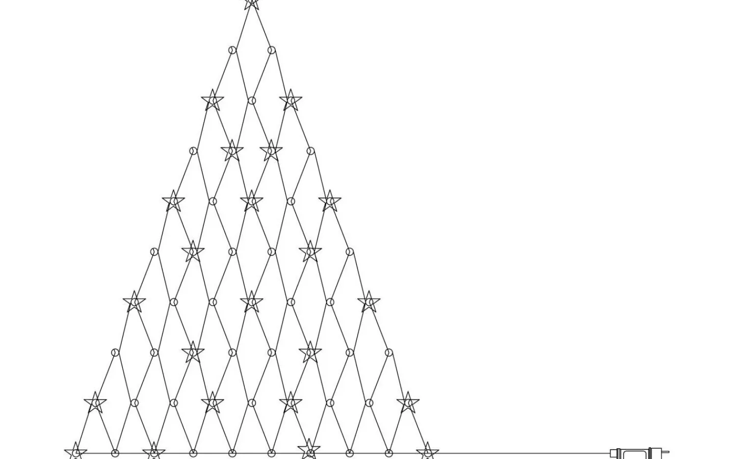 Ljusnät|Julpynt Utomhus<Star Trading Ljusnät Stjärna 120cm Varmvit