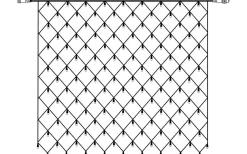 System Led Startrading<Star Trading Ljusnät System LED 3x3m Kallvit Svart Kabel