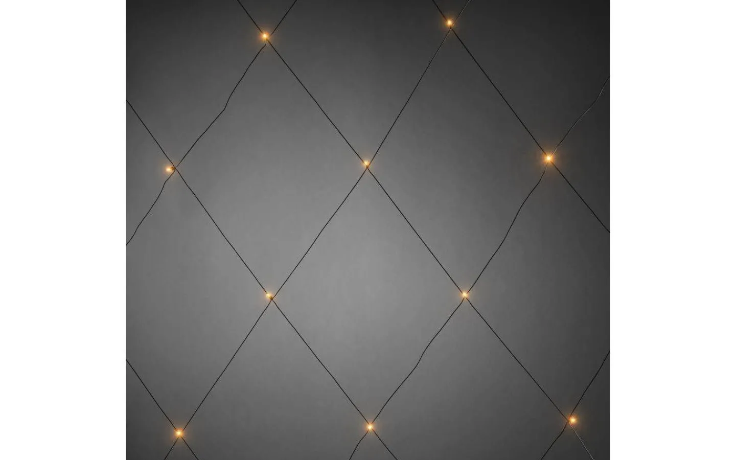 Ljusnät<Konstsmide Ljusnät 2,5x1,5m Amber IP44