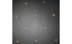 Konstsmide Ljusnät 3x3m Amber IP44* Ljusnät