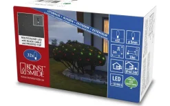 Ljusnät<Konstsmide Ljusnät 1x1m Frost Multifärg IP44