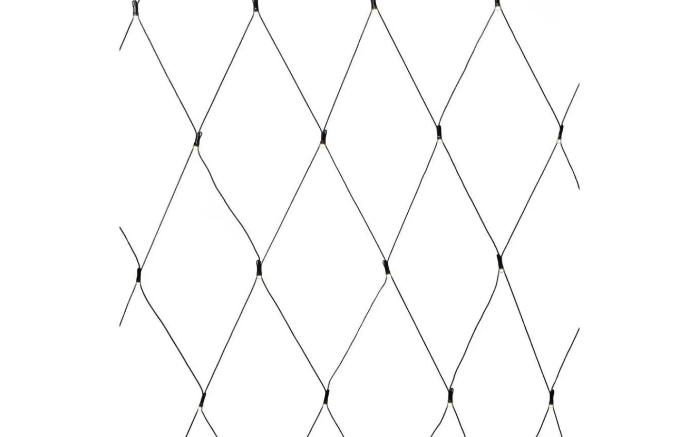 Konstsmide Ljusnät 2,5x1,5m Frostad Varmvit IP44* Ljusnät