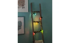 Konstsmide Ljusslinga Batteridriven 5L Svart Med Timer 2m Multi* Batterislingor Utomhus|Batterislingor Utomhus