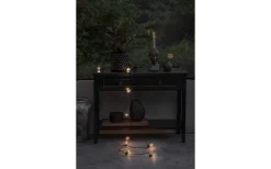 Konstsmide Ljusslinga Batteridriven 10L Svart Med Timer 2,25m EVV* Batterislingor Utomhus|Batterislingor Utomhus