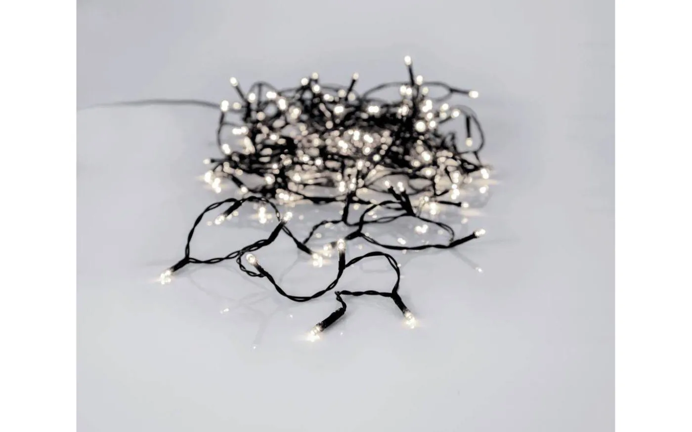 Ljusslinga Crispy Ice White 12,6m 180LED IP44