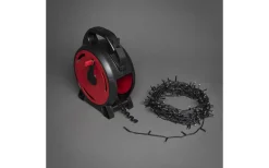 Konstsmide Ljusslinga LED med Sladdvinda 41,93m Amber IP44* Ljusslingor Med Sladdvinda|Långa Ljusslingor (21M+)