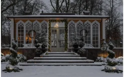 Konstsmide Ljusslinga 2,7m 40 Amber, Svart IP44* Korta Ljusslingor (1-10M)|Ljusslingor Utomhus