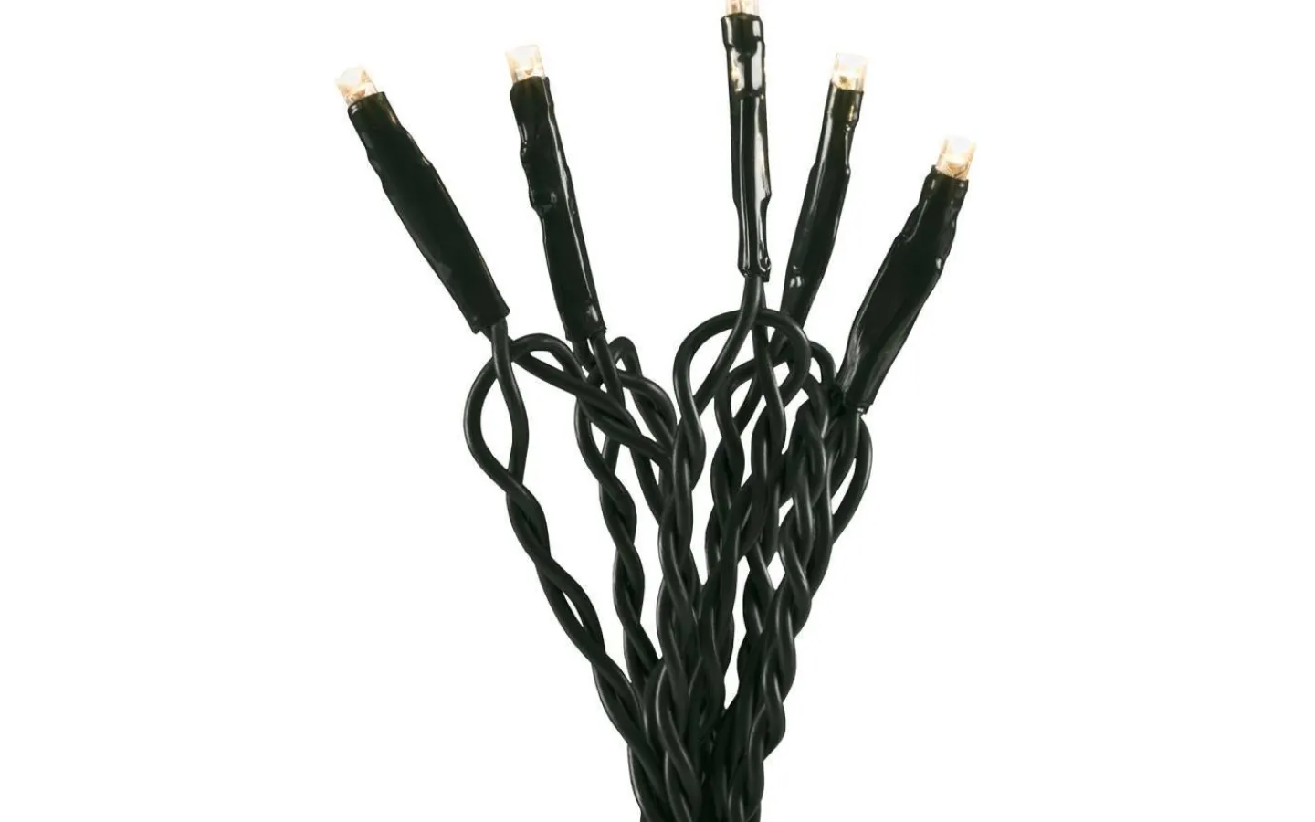 Konstsmide Ljusslinga 14m Amber, Mörkgrön Inomhus* Långa Ljusslingor (11-20M)|Ljusslingor Inomhus