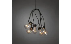 Konstsmide Ljusslinga 4,5m 10L Amber* Partyslingor Inomhus 230V
