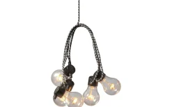 Ljusslinga 4,5m 10L Amber Sicksack