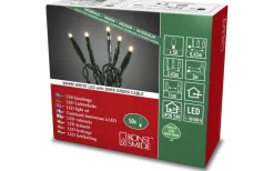 Korta Ljusslingor (1-10M)|Ljusslingor Inomhus<Konstsmide Ljusslinga 3,4m Varmvit, Mörkgrön Inomhus