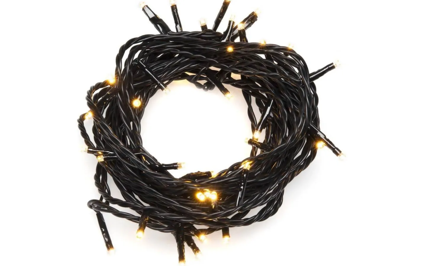 Långa Ljusslingor (21M+)|Ljusslingor Utomhus<Konstsmide Ljusslinga Micro LED 31,84m Amber IP44