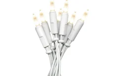 Ljusslinga P-LED Inomhus Varmvit 2,85 m Vit kabel Inomhus