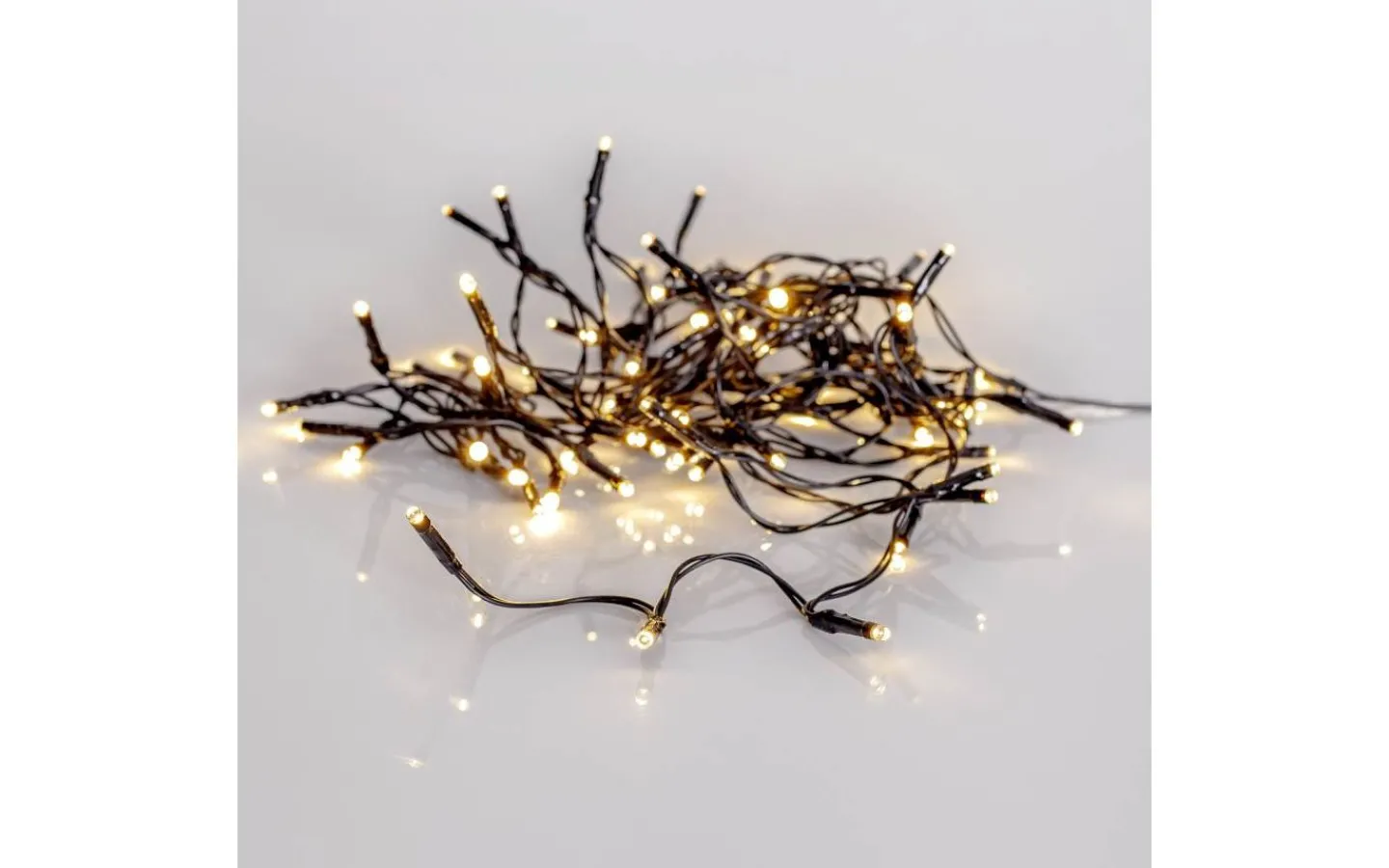 Korta Ljusslingor (1-10M)|Ljusslingor Utomhus<Star Trading Ljusslinga Shiny Warmwhite 5,6m 80LED IP44