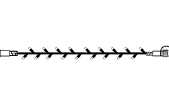 Ljusslinga System 24 EXTRA 10m Varmvit LED