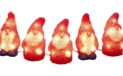 Ljusslinga Tomtar 4m Varmvita LED IP44