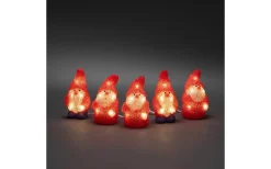 Ljusslinga Tomtar 4m Varmvita LED IP44