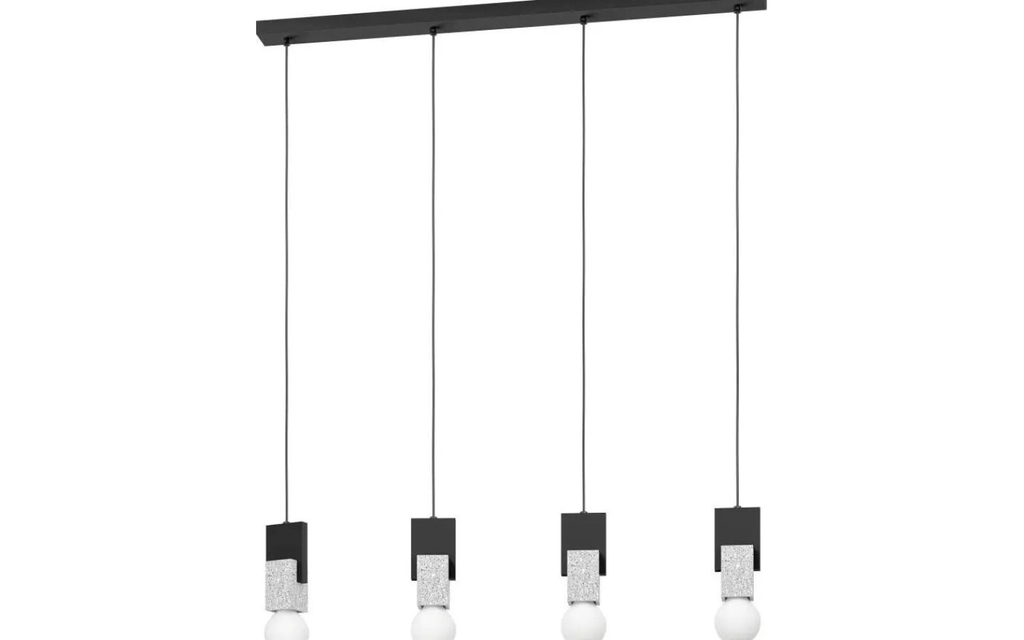 Eglo Lobatia Taklampa 93cm Svart* Avlånga Taklampor