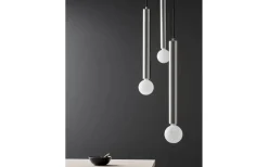 CO Bankeryd Long Takpendel 45cm Shiny Nickel* Fönsterlampor