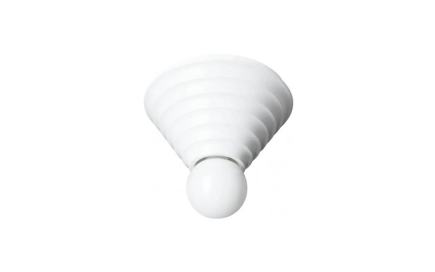 Loop Plafond 24cm Vit