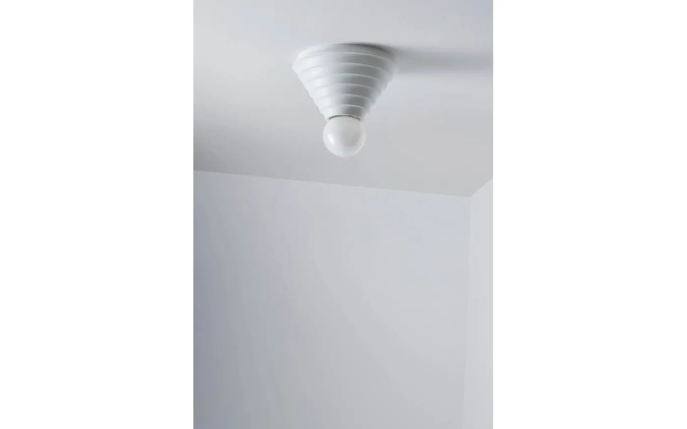 Loop Plafond 24cm Vit