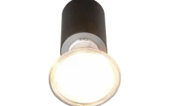 Trio Lighting Lorenzo H2O Vägglampa 1-dels GU10 mattsvart IP44* Badrumslampor Vägg