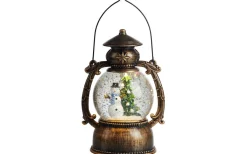 Lothar Batteridriven Ljuslykta 21cm Brons