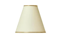 Toppringsskärmar<ArmaturHantverk Lotus Toppringskärm Ø21cm Beige