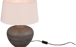 Bordslampor<Reality Lou Bordslampa 46cm E14 beige