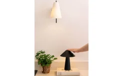 Globen Lighting Lou Vägglampa Vit Bouclé/Svart* Lampetter